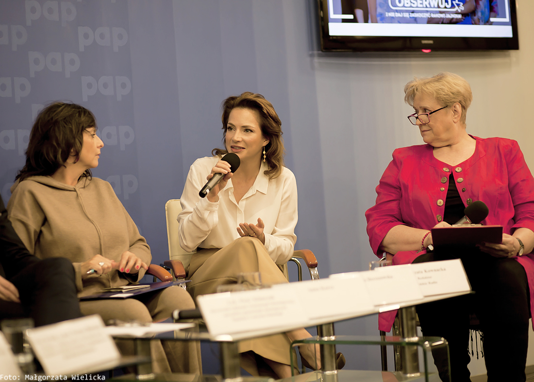 Konferencja Obserwuj Kwiat Kobiecości/ Fot. Katarzyna Gołąbska Photograph