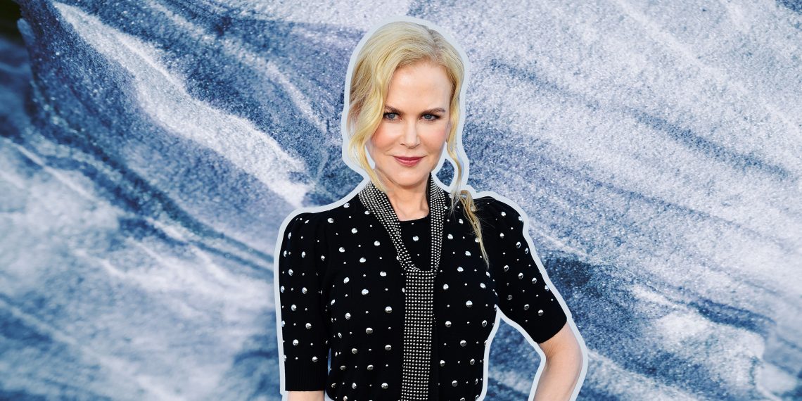 Tekst o życiu i karierze Nicole Kidman. Na zdjęciu: Kobieta w czarnej koszuli - HelloZdrowie