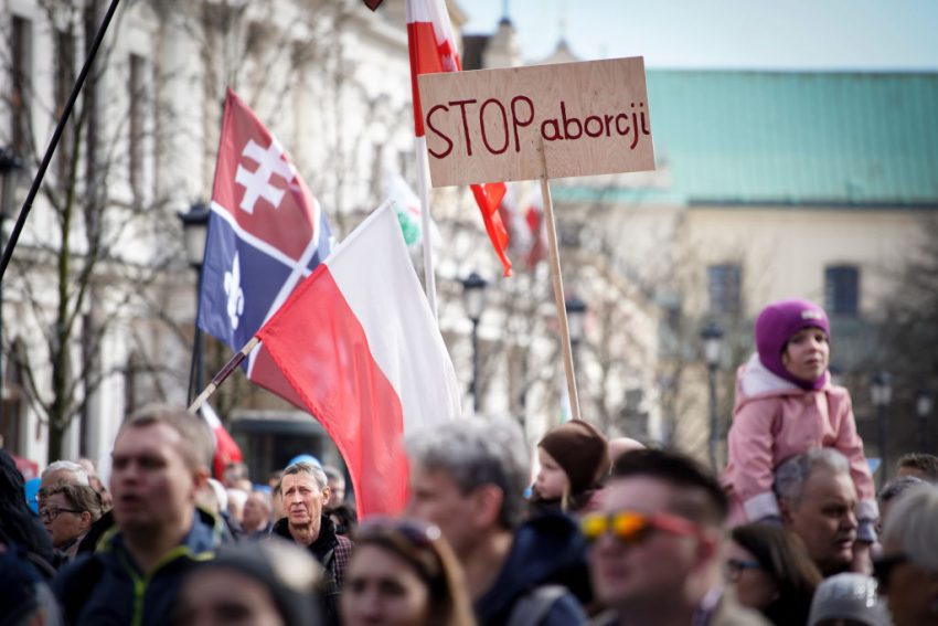 Demonstracja stop aborcji / gettyimages