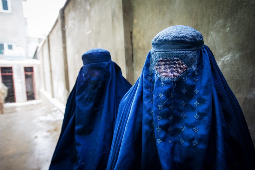 Kobiety w burkach
