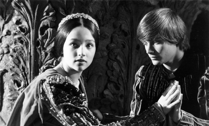Kadr z filmu "Romeo i Julia"