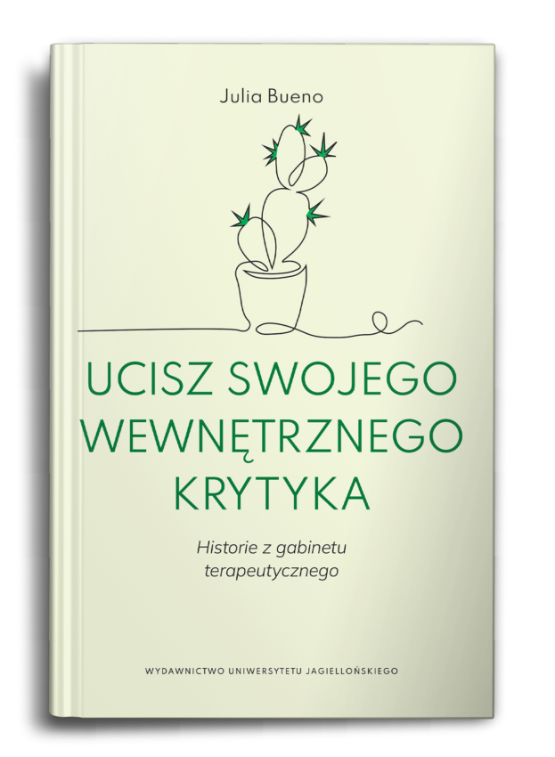 Okładka książki "Ucisz swojego wewnętrznego krytyka" 