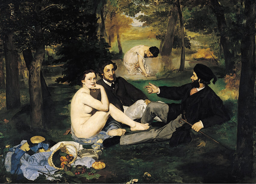 Édouard Manet, "Śniadanie na trawie"