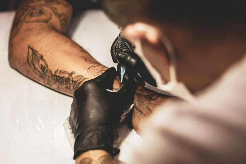 Tatuaż na ręce
