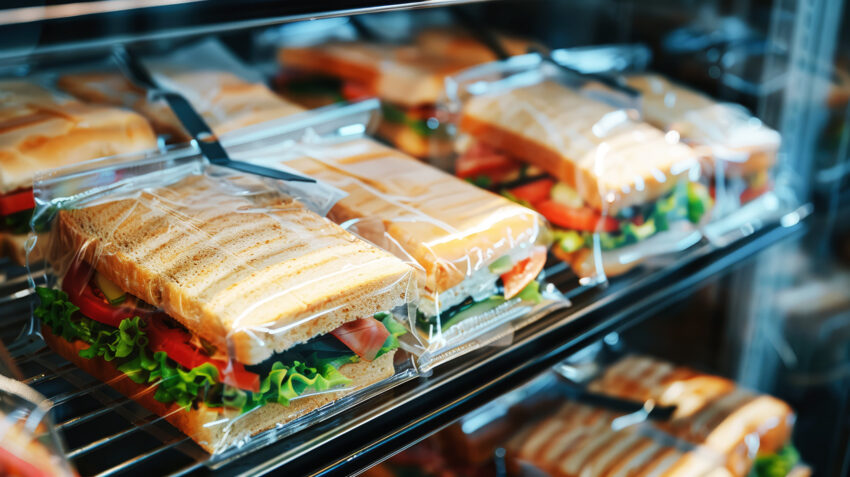 Pakowane kanapki w lodówce supermarketu- Hello Zdrowie