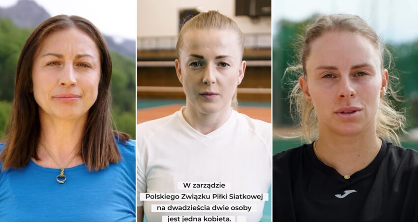 Justyna Kowalczyk- Tekieli, Joanna Wołosz i Magda Linette w spocie Ministerstwa Sportu i Turystyki