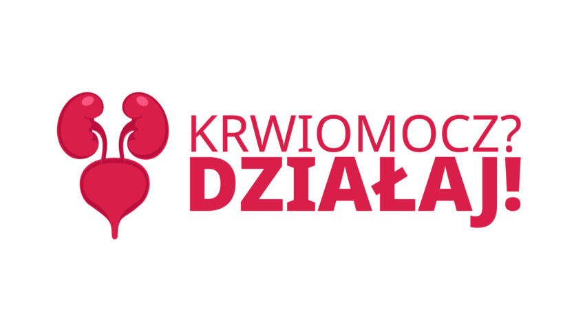 Logo kampanii Krwiomocz_działaj