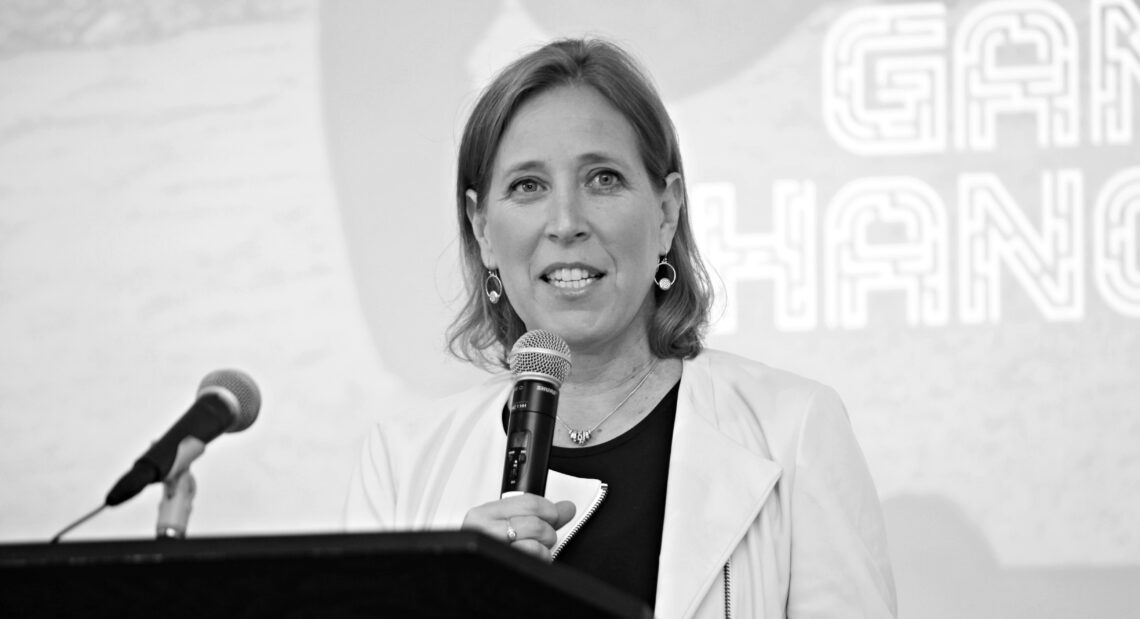 Susan Wojcicki przemawia na Room To Read 2018 International Day Of The Girl Benefit, październik 2018