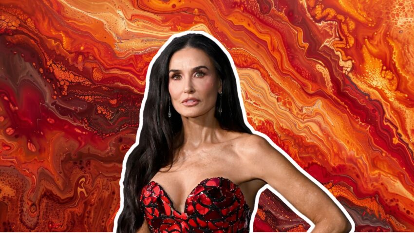 Demi Moore /grafika: Getty Images, Adobe Stock