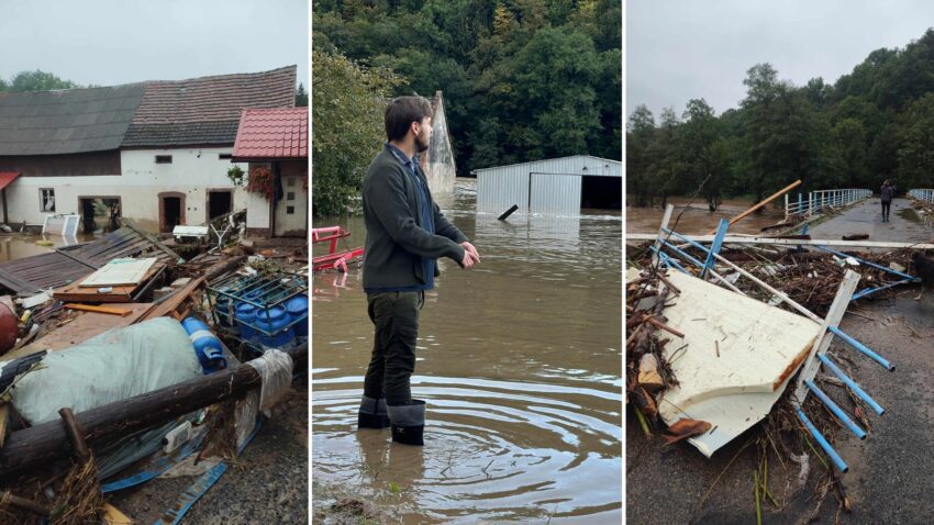 na zdjęciach: Morzyszów po powodzi. Tekst o tym, jaką traumę pozostawia po sobie powódź /fot. Tomasz Piotrowski