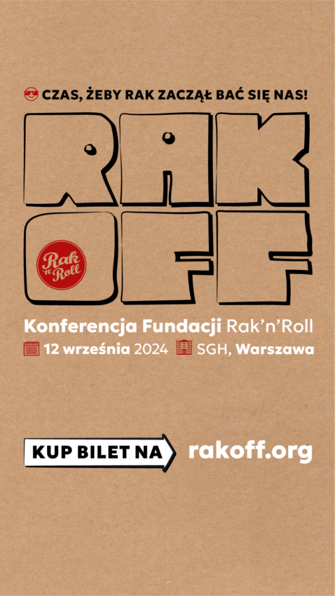 konferencja Rak Off Fundacji Rak-n-Roll