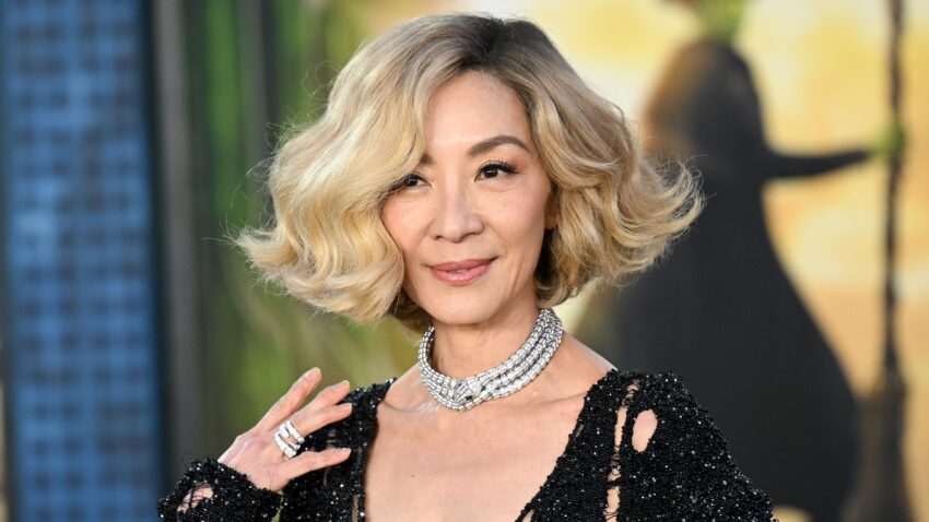 Michelle Yeoh na premierze musicalu "Wicked" w Los Angeles