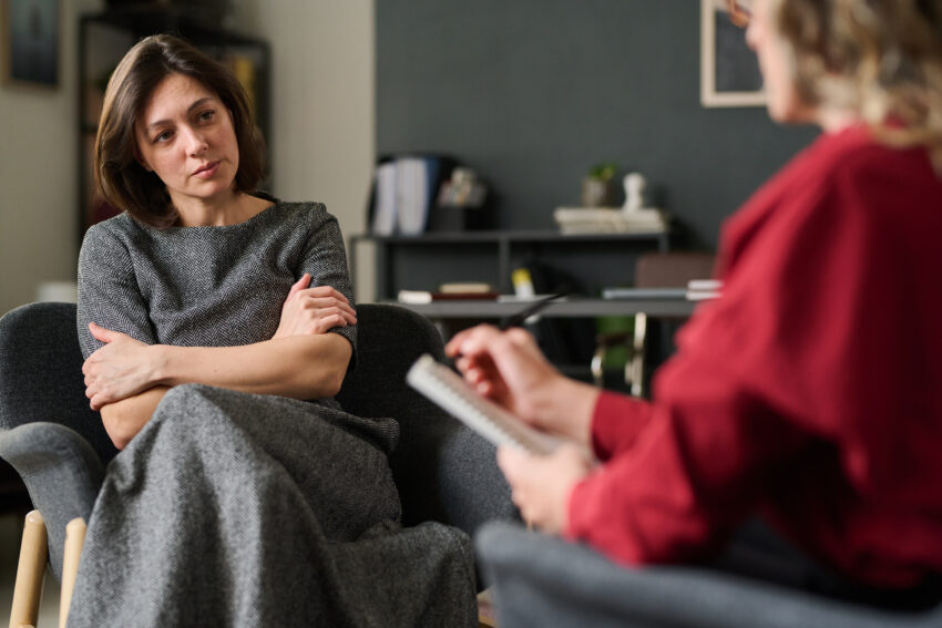 kobieta na terapii psychologicznej - Hello Zdrowie