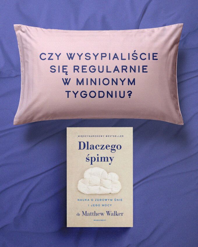 grafika z okładką książki „Dlaczego śpimy?” - Hello Zdrowie