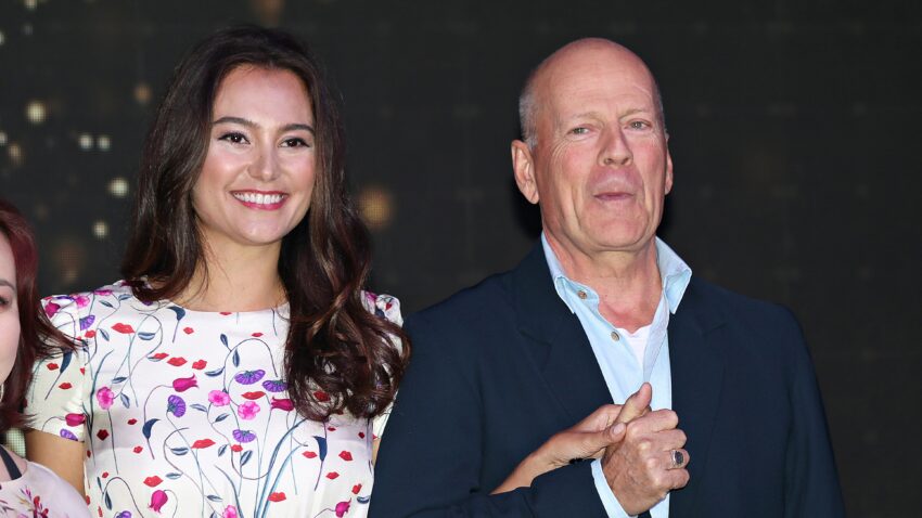 Emma Heming i Bruce Willis, rok 2019